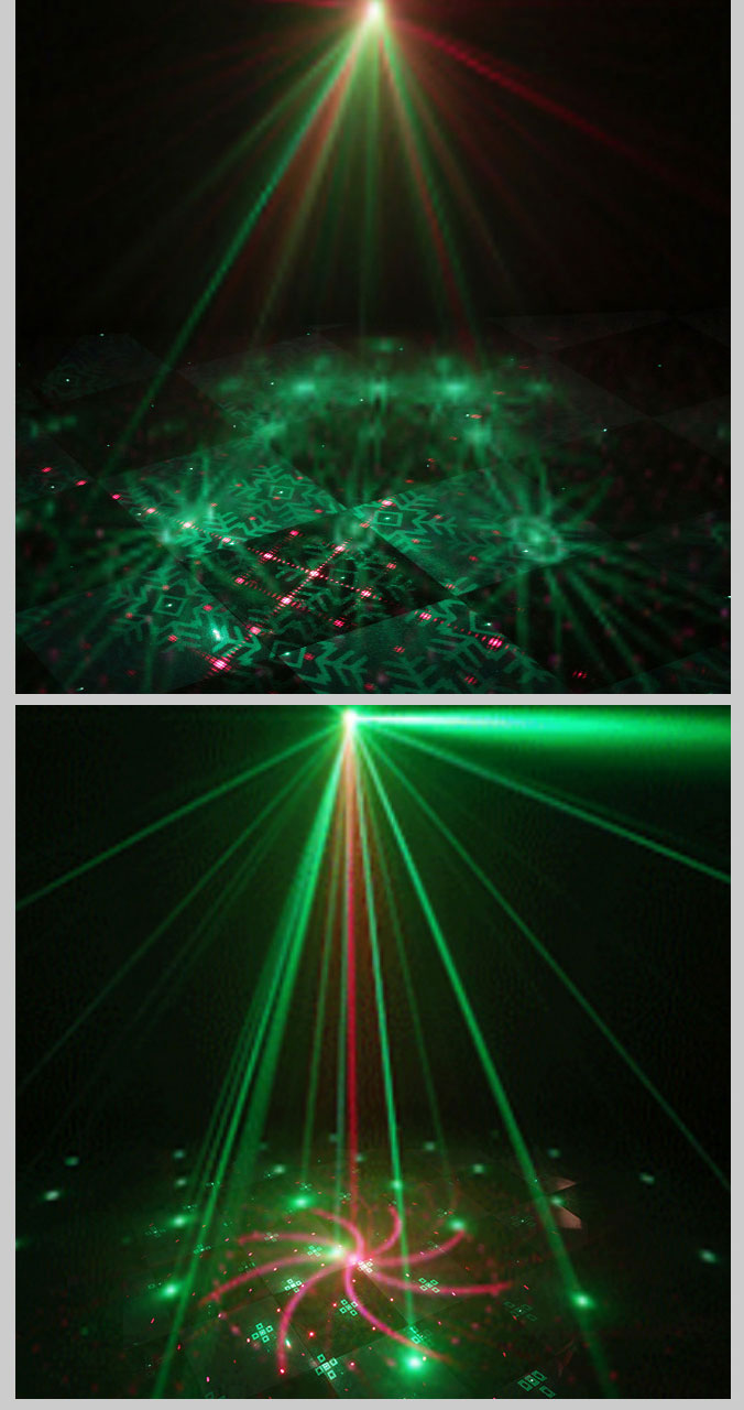 DP4S mini lampe de scène laser