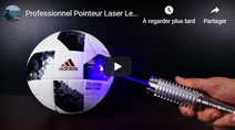 Vidéo de professionnel pointeur laser le plus puissant du monde 60000mW