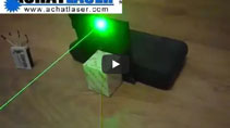 Puissant pointeur lazer vert videos